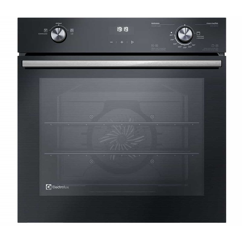 forno de embutir a gás electrolux 80 litros 220v - oe8gh