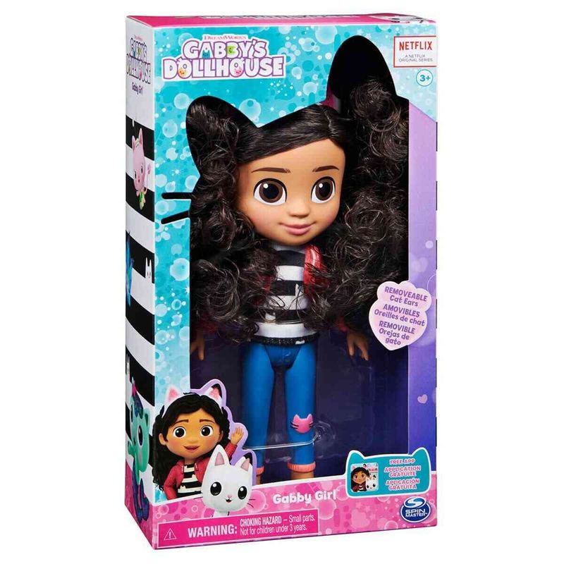 boneca sunny gabby's dollhouse gabby girl 20cm - 3065