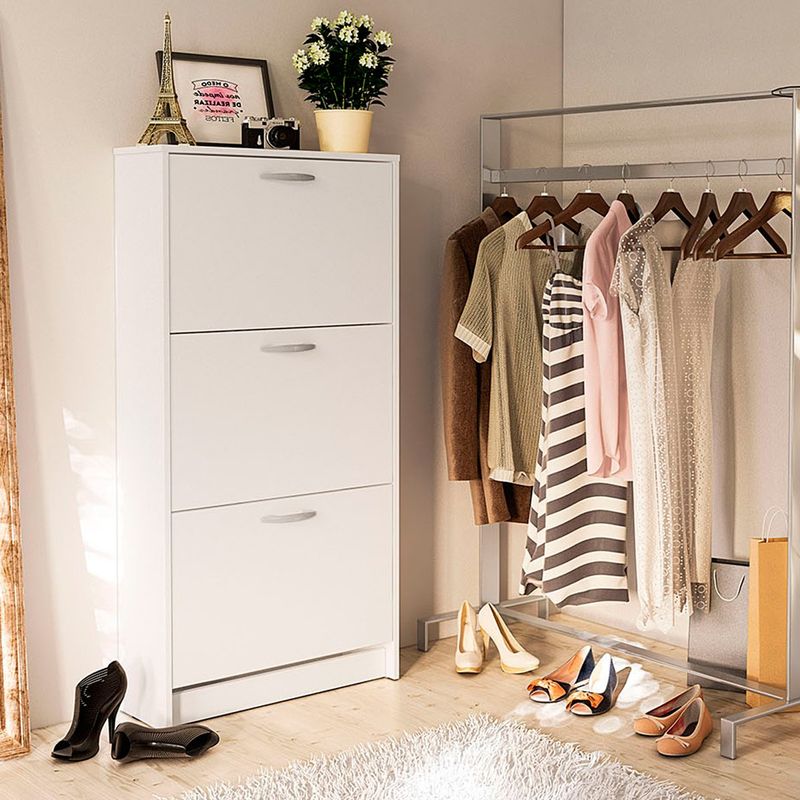 sapateira politorno fortaleza 12 calçados basculantes branco