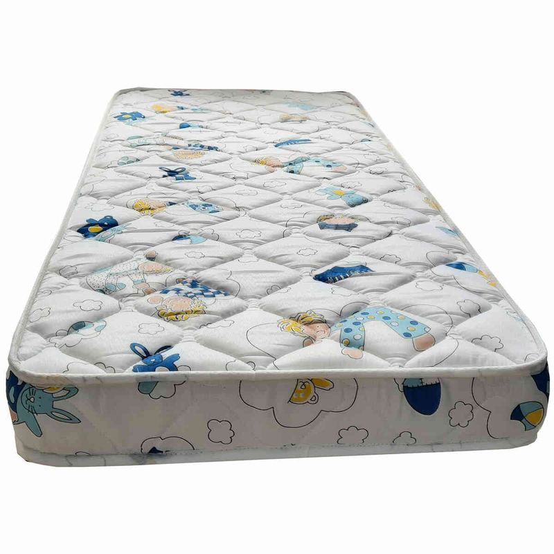 colchão para berço marjom curumim baby infantil de espuma 12x60x130cm