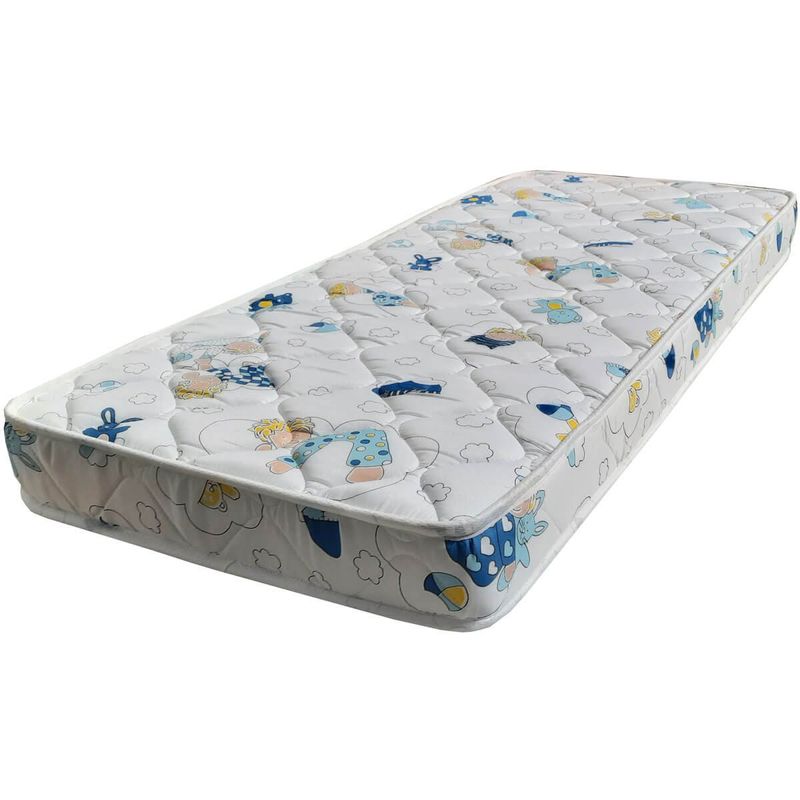colchão para berço marjom curumim baby infantil de espuma 12x60x130cm