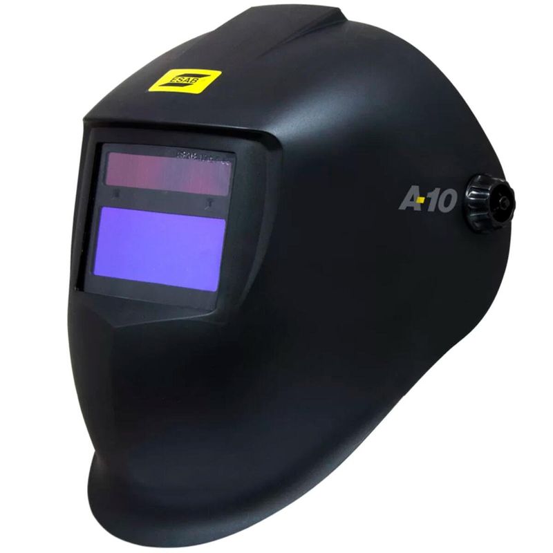 máscara de solda esab escurecimento automático a10 preta (mp)