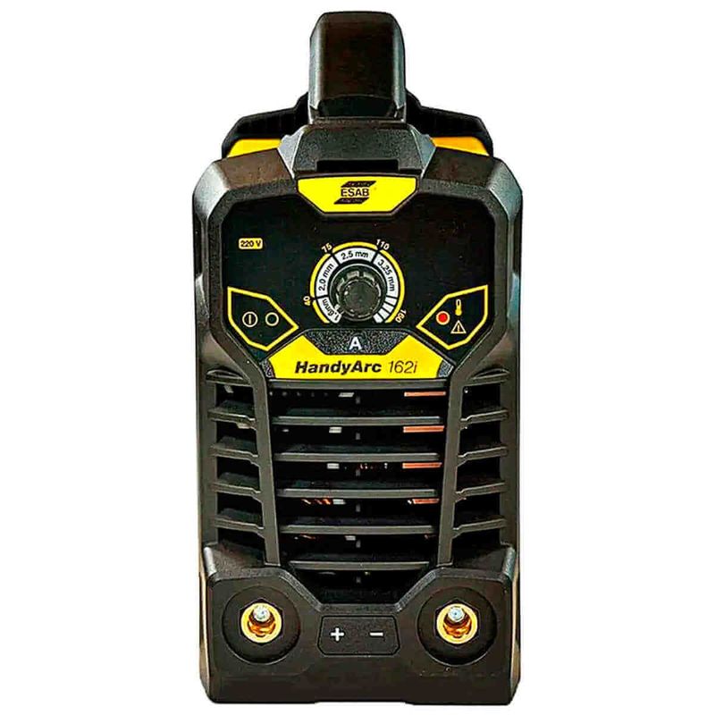 máquina de solda esab inversora 220v handyarc 162i (mp)