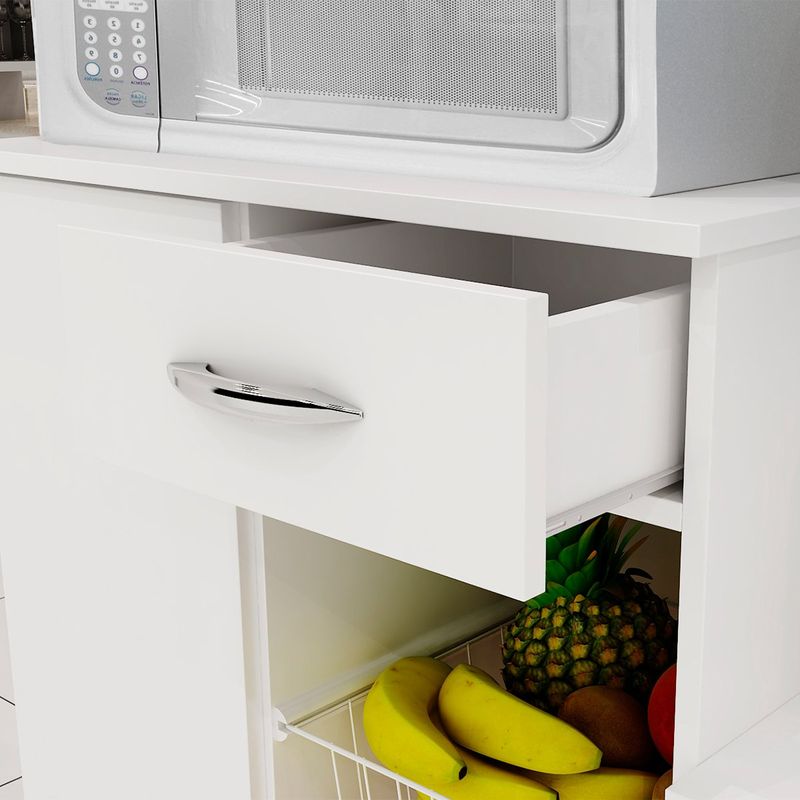 armário com fruteira notável diva branco 55090