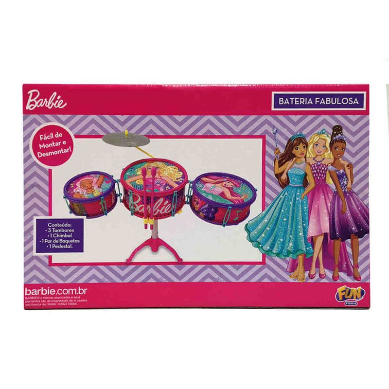 bateria fun barbie dreamtopia
