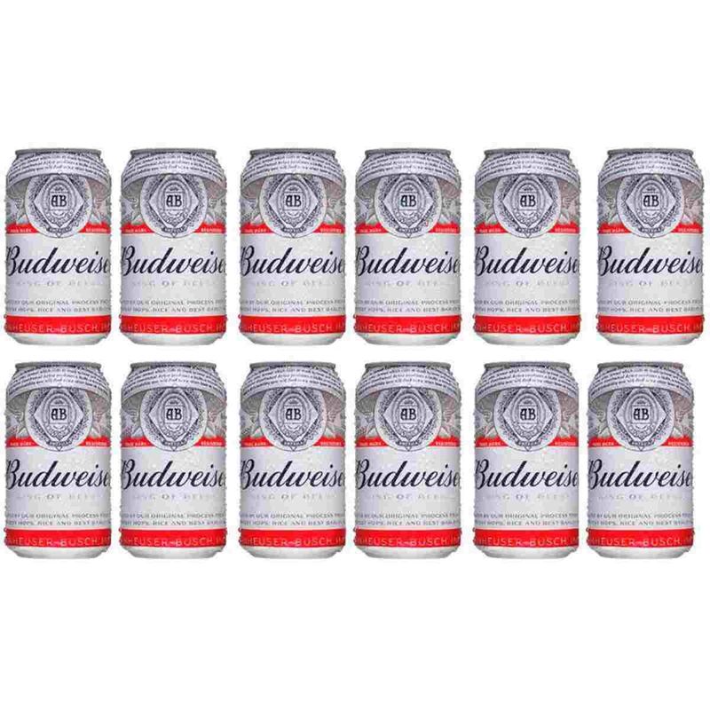 cerveja budweiser lata 269ml 01 unidade