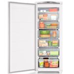freezer consul vertical 231 litros controle de temperatura externo branco cvu26fb