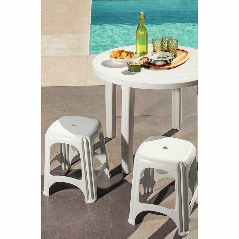 banqueta tramontina niterói eco branco 92411010