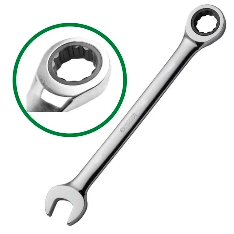 chave combinada com catraca sata 11mm st43204st (mp)