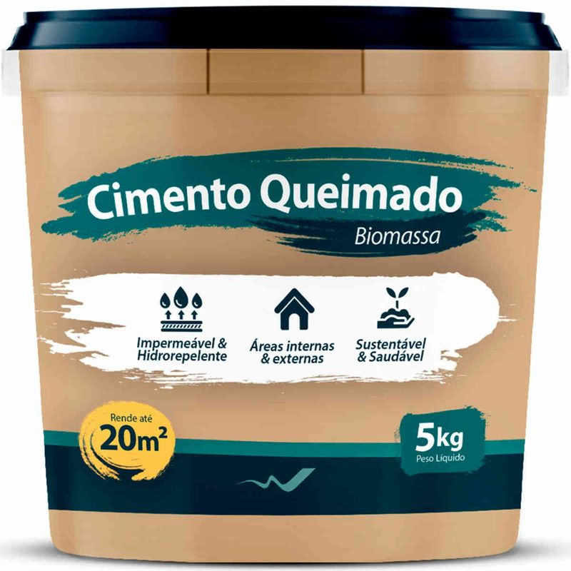 cimento queimado biomassa 5kg arenito (mp)