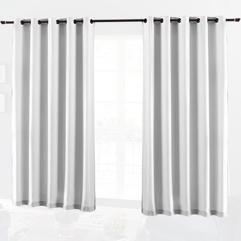 cortina branyl lira 180x280cm com forro com 16 ilhoses branco