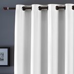 cortina branyl lira 180x280cm com forro com 16 ilhoses branco