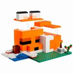 bloco lego minecraft 193 peças pousada da raposa - 21178