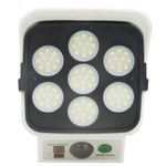 câmera solar led ecosolis ecc modelo câmera de segurança led com sensor de monitoramento