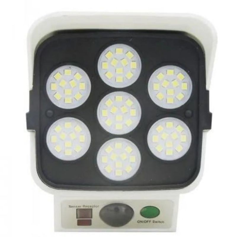 câmera solar led ecosolis ecc modelo câmera de segurança led com sensor de monitoramento