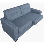 sofá 3 lugares bioflex retrátil mumbai chumbo c3876