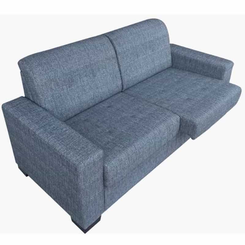 sofá 3 lugares bioflex retrátil mumbai chumbo c3876