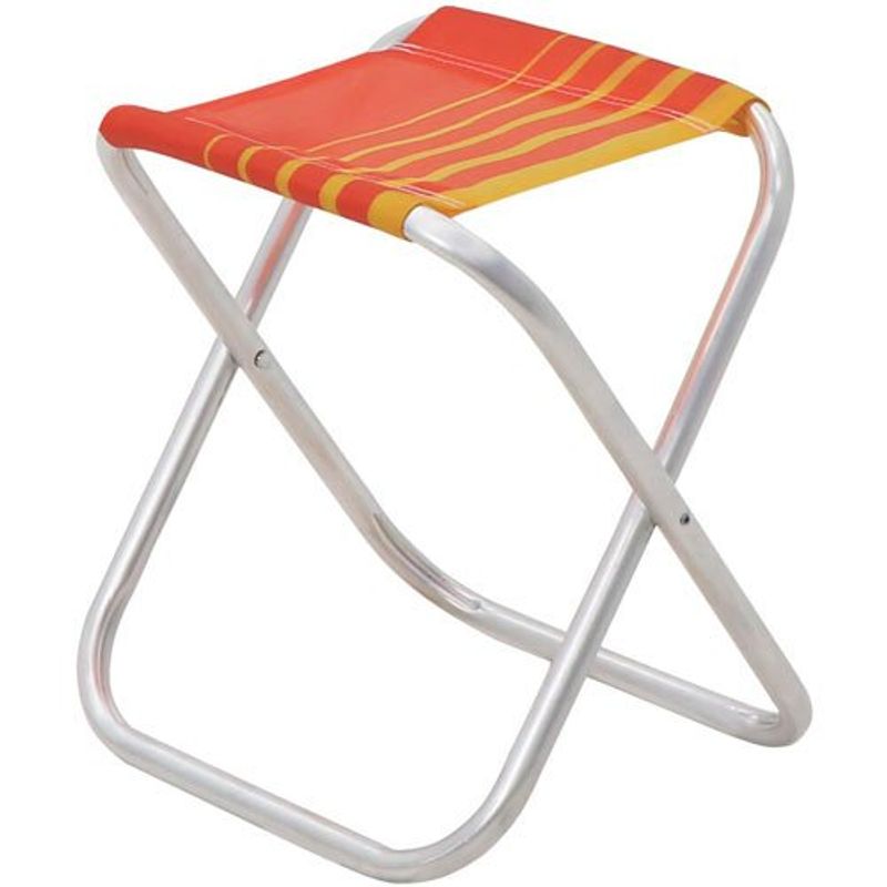 banqueta de praia tramontina fiji laranja e amarelo 92900301