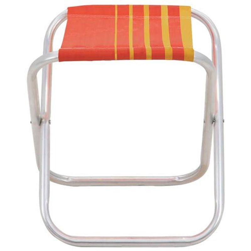 banqueta de praia tramontina fiji laranja e amarelo 92900301