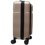 mala de viagem pequena latcor american travel rígida bronze - 8yhrfp221