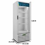 vitrine metalfrio vertical 403 litros 127v branca vb40alb001