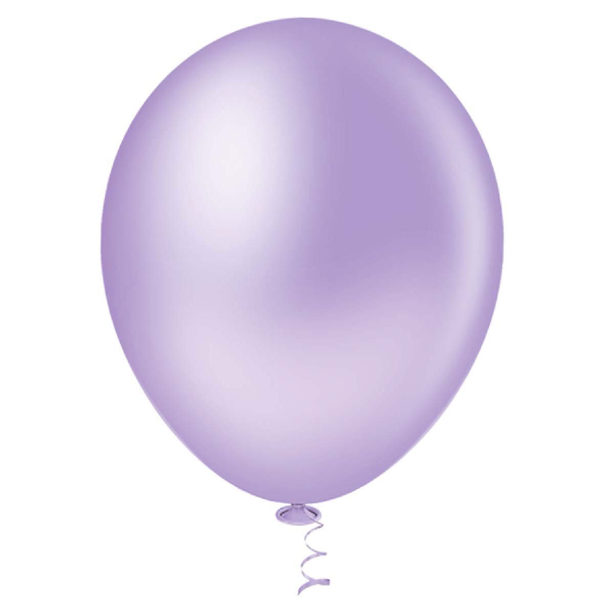 Encontraproduto.com.br - Balão GranFesta Redondo Tamanho 9 Lilás c/50 - Pic Pic