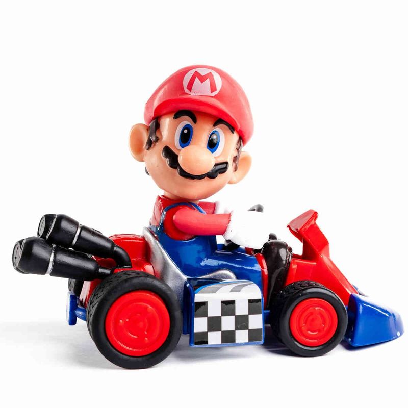 boneco vats mario kart - super mario vermelho (mp)