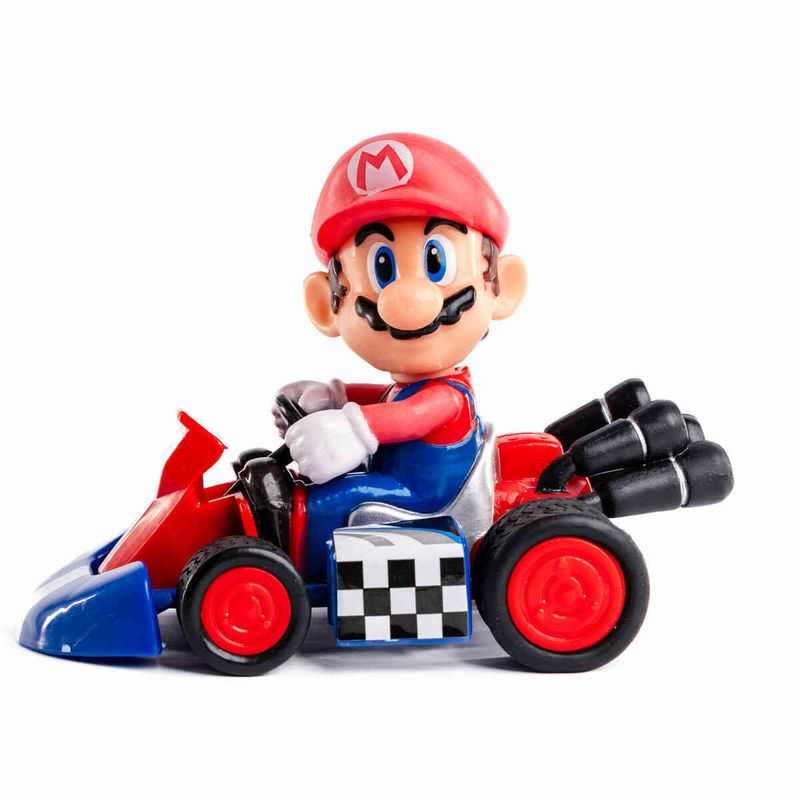 boneco vats mario kart - super mario vermelho (mp)