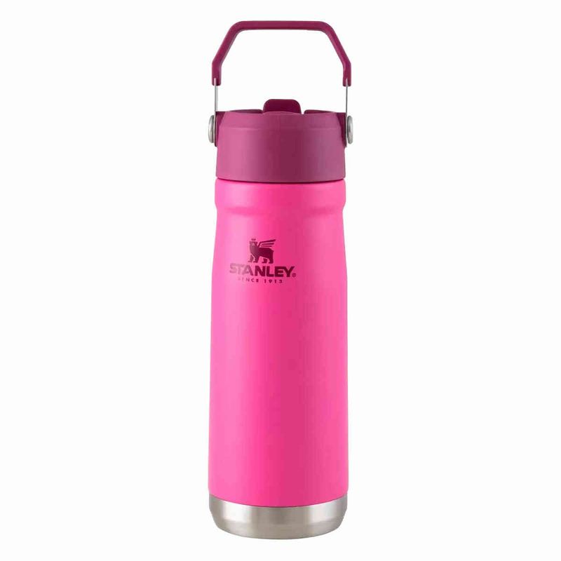 Garrafa Stanley Flip Straw 650ML Azalea Rosa