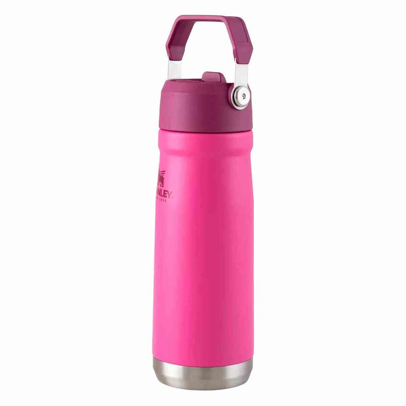 Garrafa Stanley Flip Straw 650ML Azalea Rosa
