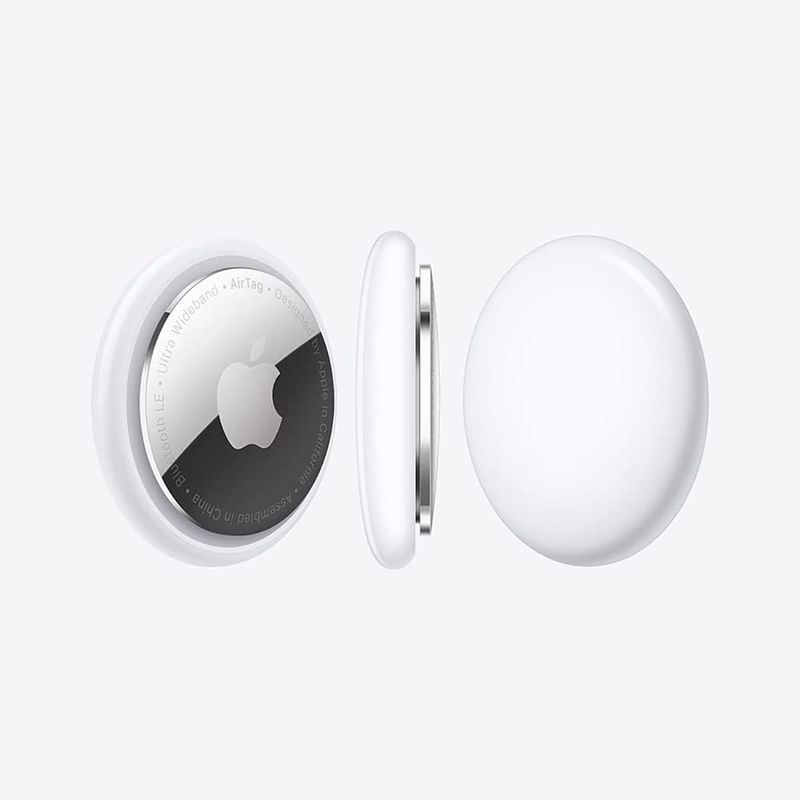 airtag apple 4 unidades branco a-bi