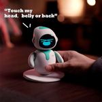 robô eilik energize lab companheiro interativo branco e azul a-bi