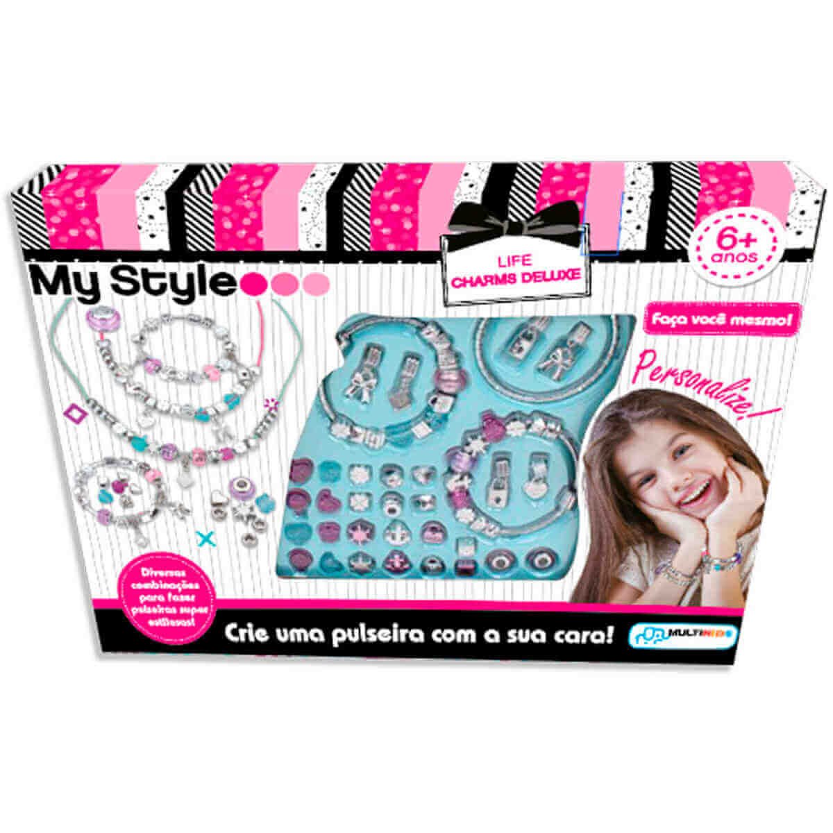 Deluxe Kit Pulseiras Multikids My Style Life | Bemol