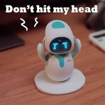 robô eilik energize lab companheiro interativo branco e azul a-bi