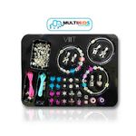 kit pulseiras multikids my style life charms deluxe - br1276