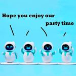 robô eilik energize lab companheiro interativo branco e azul a-bi