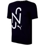 camisa puma neymar jr goal casuals preto g (mp)