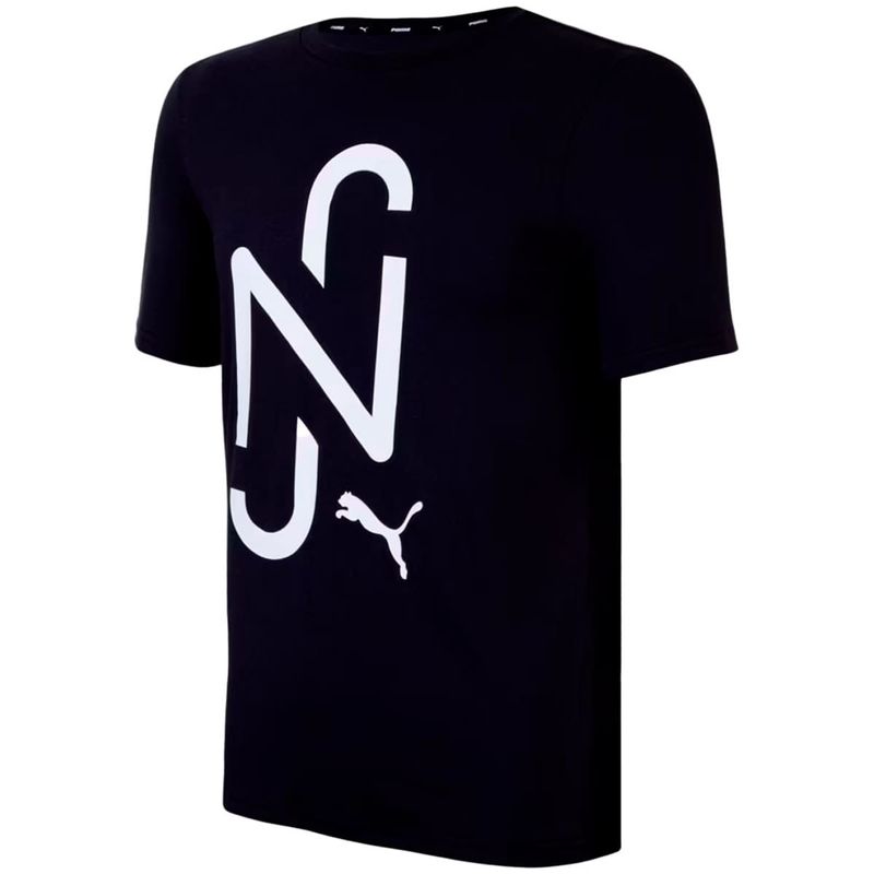 camisa puma neymar jr goal casuals preto g (mp)
