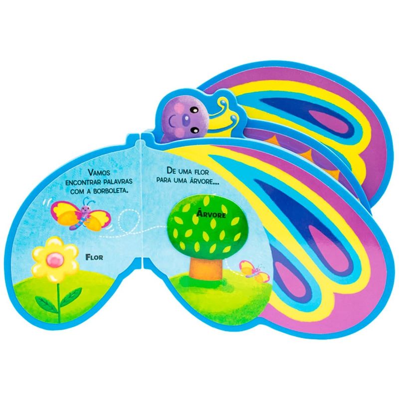 livro infantil todolivro em 3d borboleta primeiras palavras (mp)