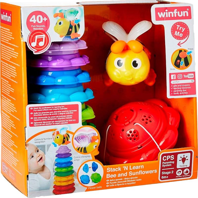 brinquedo abelhinha wifun aprendendo as cores (mp)