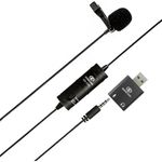 microfone greika para notebook pc mac usb gklm1 (mp)