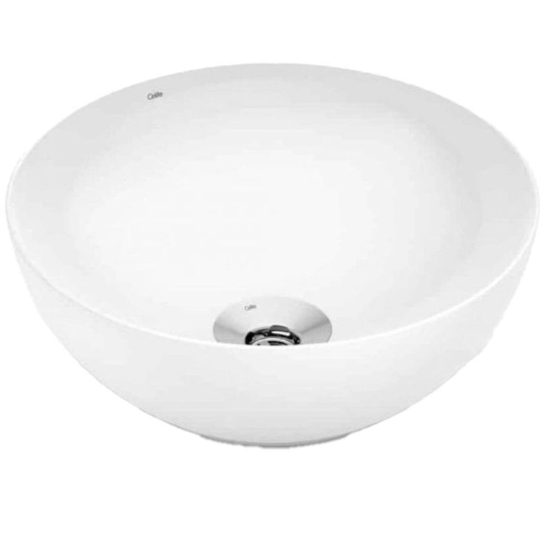 cuba de apoio celite sem mesa r0 basic branco brilho redonda 30cm (mp)
