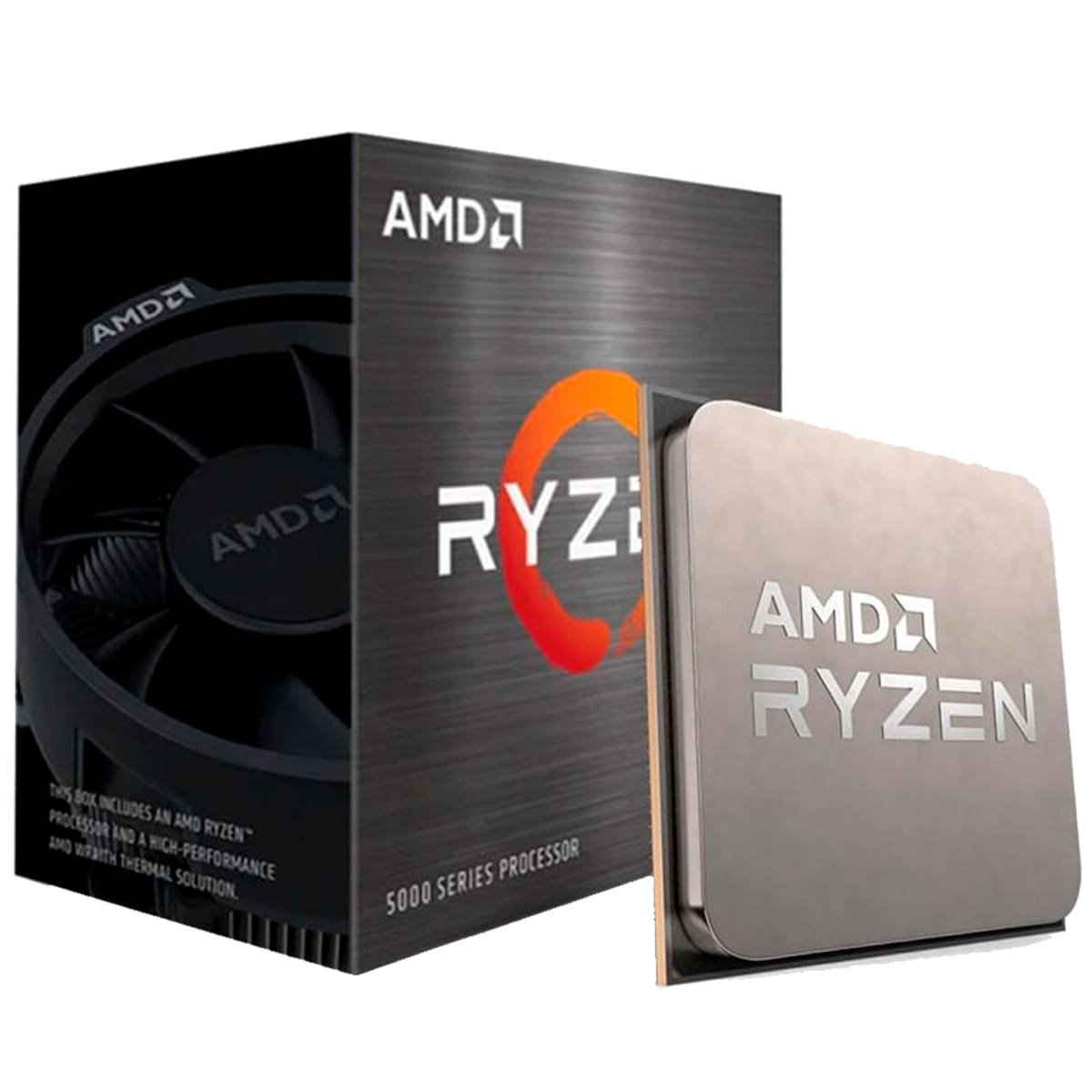 CPU AMD Ryzen 5 5600X Processador AMD Ryzen 5 5600X 3.7GHz 6 Core 35MB