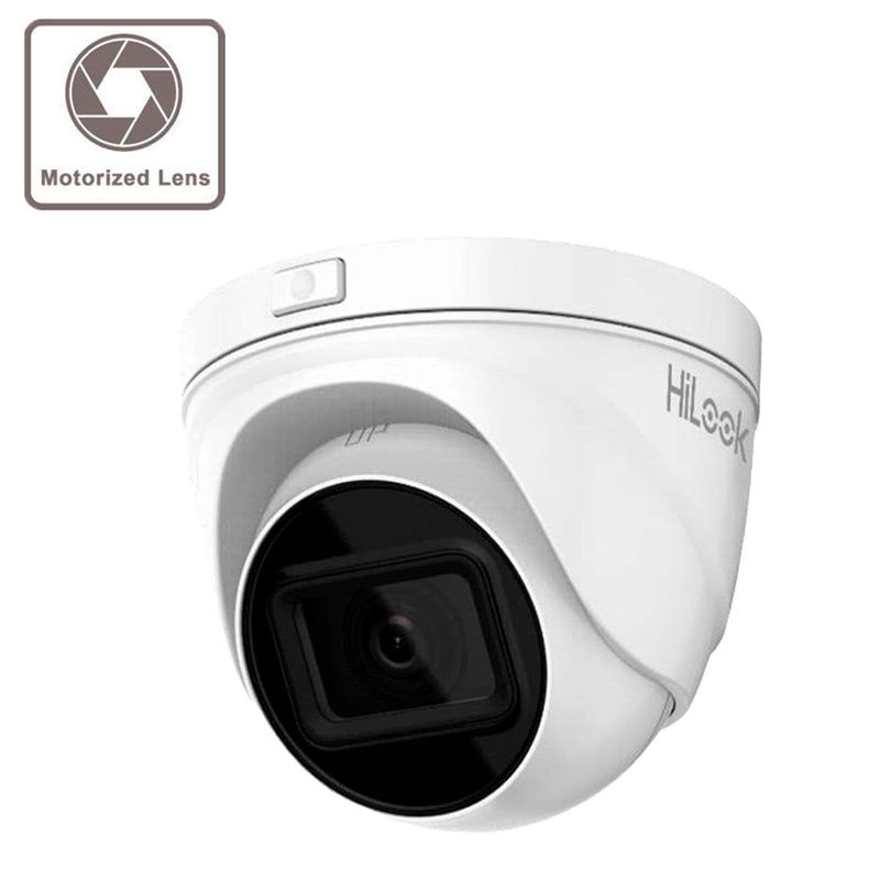 câmera de segurança ip hilook 1080p dome varifocal 2,8-12mm ipc-t621h-z (mp)