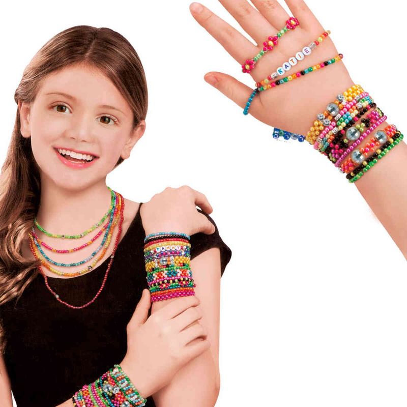 Kit Pulseiras My Style Sweet Heart Beads Multikids