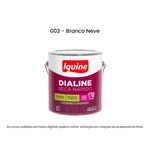tinta esmalte sintético iquine premium alto brilho 3,6l dialine seca rápido branco neve (mp)