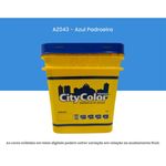 tinta acrílica citycolor econômica fosca 15l azul padroeira (mp)