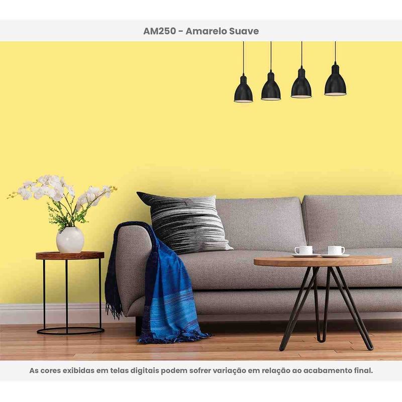 tinta acrílica citycolor econômica fosca 15l amarelo suave (mp)