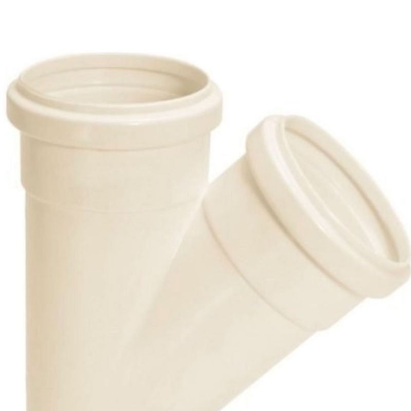 junção simples amanco para esgoto 100mm branco (mp)