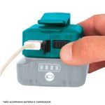 adaptador makita compacto para dispositivo usb adp06 (mp)